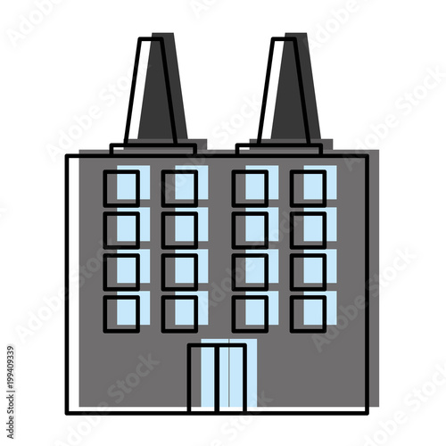 moved color industry factory enviroment and air contamination