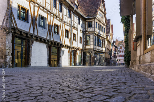 Im Gassengewirr der Tübinger Altstadt: Kornhausstraße  photo