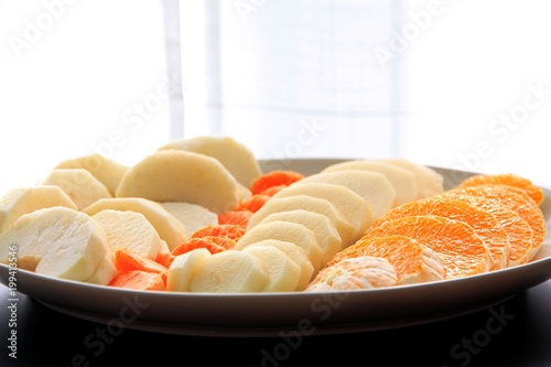 talerz owoców 