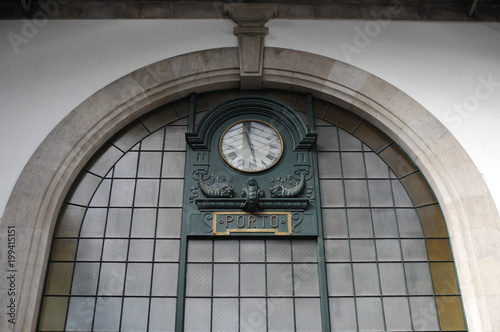 Detail, Bahnhof Estacao de Sao Bento, Porto, Nordportugal, Portugal, Europa