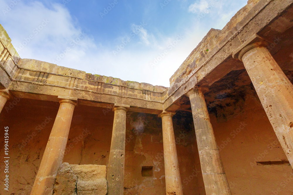 Fototapeta premium Ancient ruins. Cyprus