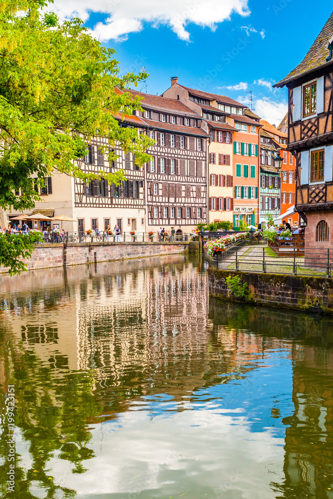 22 June 2012. Petite France district, in Strasbourg, France