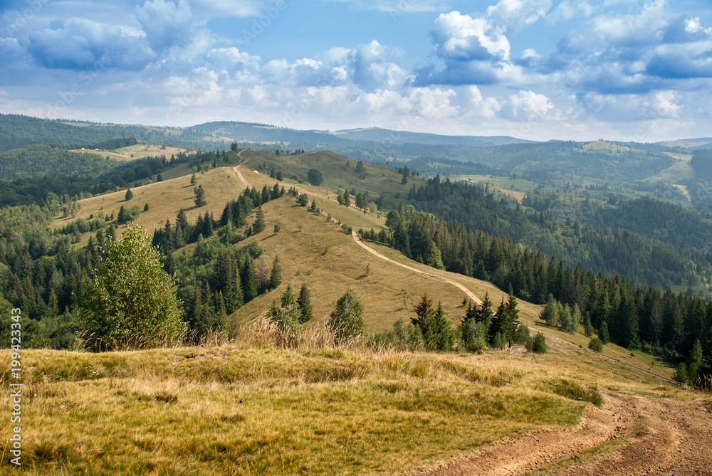 Polonine in the Carpathians