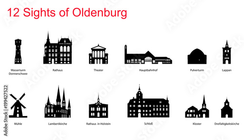 12 Sights of Oldenburg