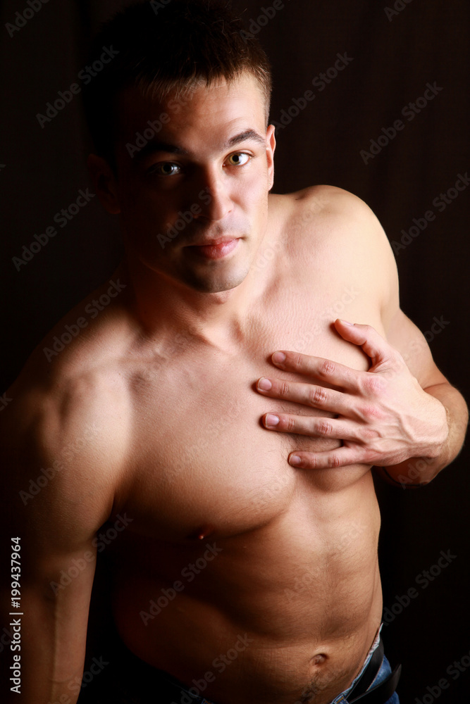 beautiful and strong young guy beautiful and strong young guy