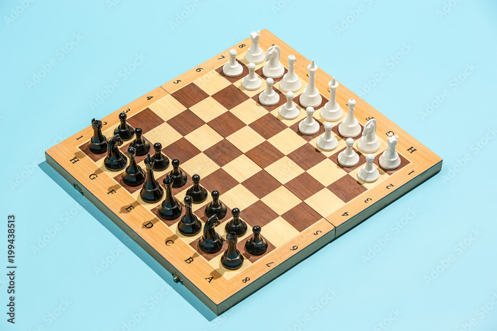 The chess board and game concept of business ideas and competition. The chess board and game concept of business ideas and competition.