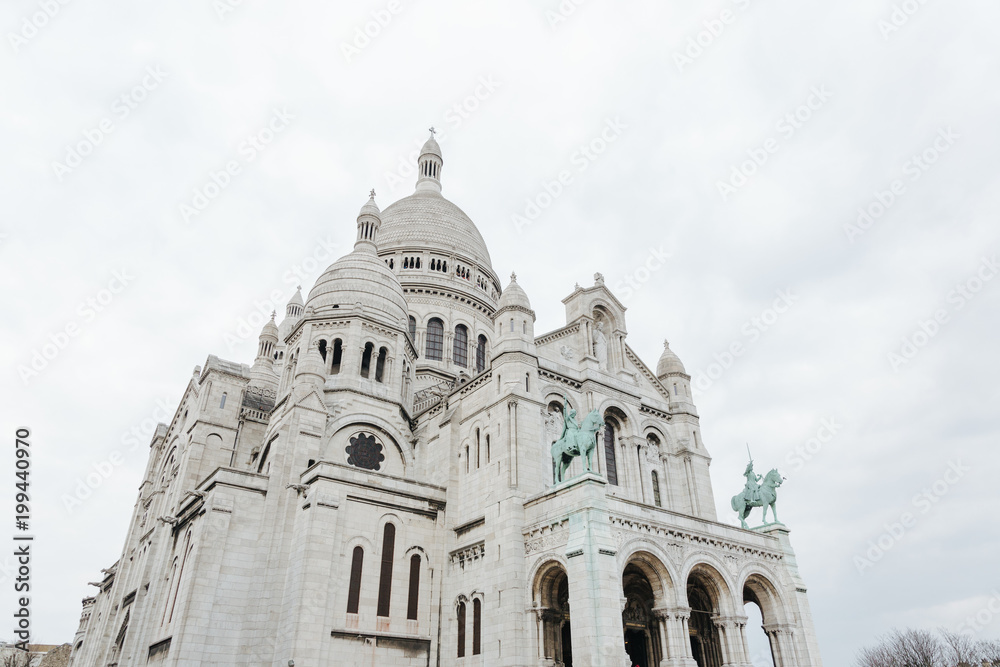 Church of Sacre Coer in Paris, France