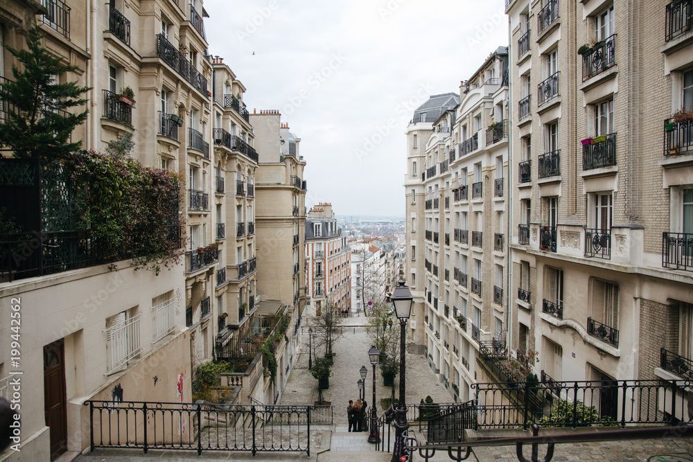 Fototapeta premium House in Paris, France