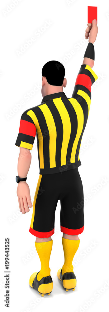 Obraz premium Football referee