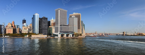 South Manhattan  New York City Cityscape Panorama