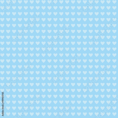 Seamless vector background with hearts, illustration for fabric, scrapbooking paper and other