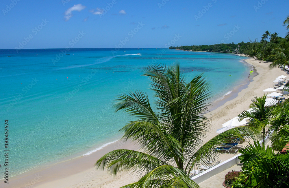 Beach on Barbados