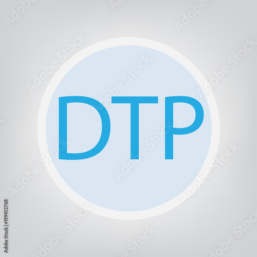 DPT (combination vaccines against diphtheria, pertussis and tetanus)- vector illustration