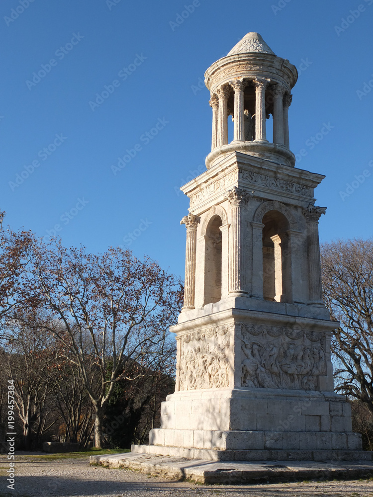 Glanum Roman monument Saint Remy in Provence