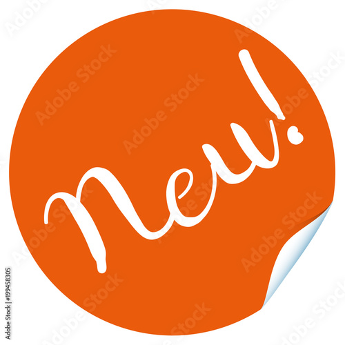 Neu! button / sticker