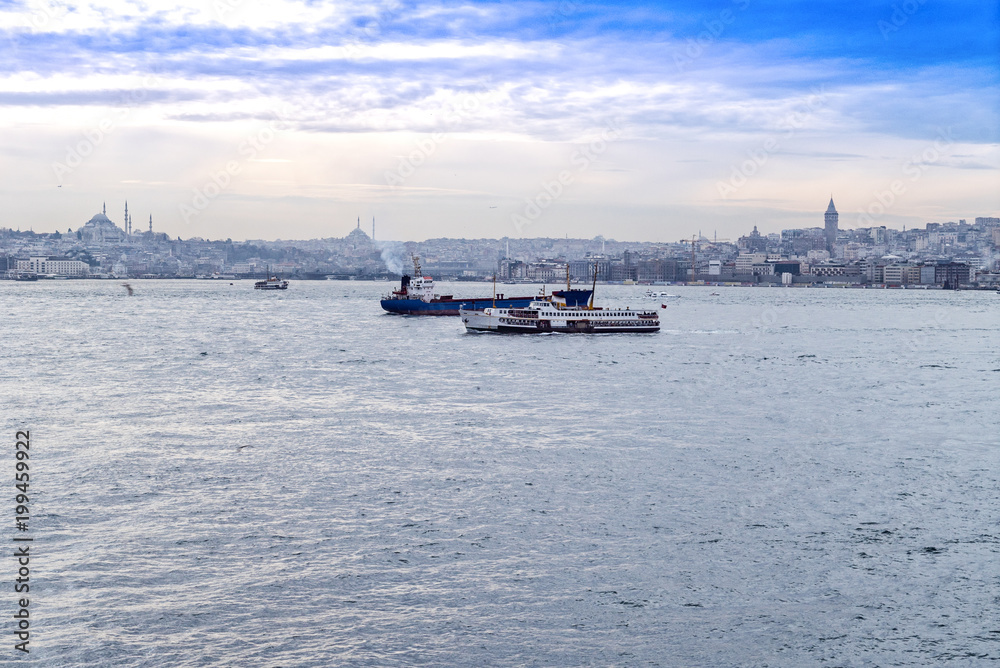 Istanbul bosphorus view