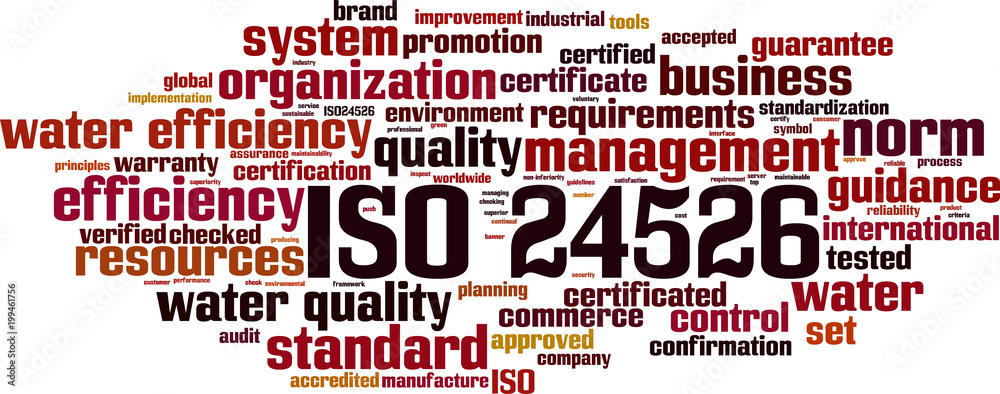 ISO 24526  word cloud