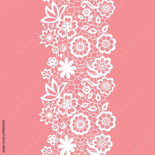 Wallpaper Mural Lacy vintage trim. Torontodigital.ca