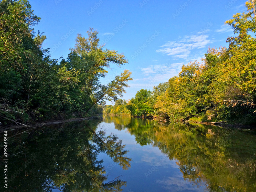 Volga wild channel Volga wild channel
