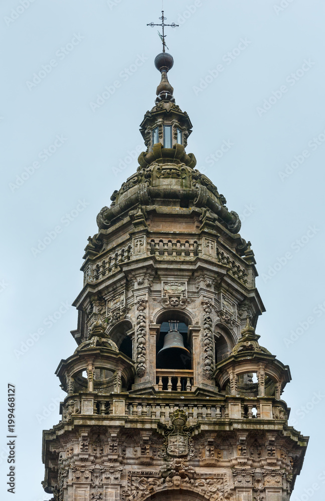 Fototapeta premium Cathedral of Santiago de Compostela, Spain.