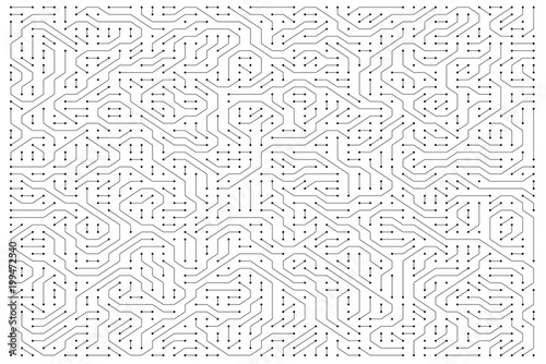 Circuit board as high tech minimalistic background