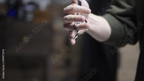 barber scissors picks up