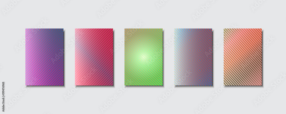 Multicolored abstract vector backgrounds. EPS 10.