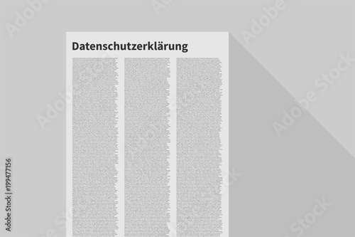 Privacy Policy with very long text