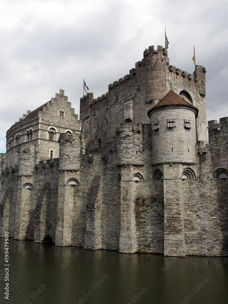 Gent, Belgien: Burg Gravensteen