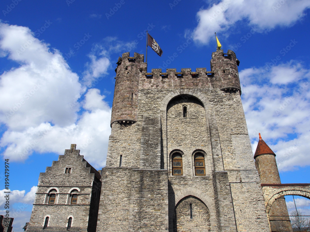 Gent, Belgien: Burg Gravensteen
