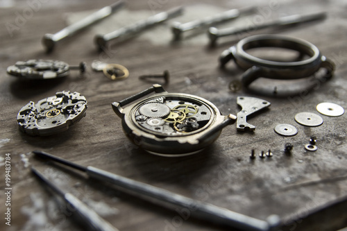 Watchmaker's workshop, watch repair