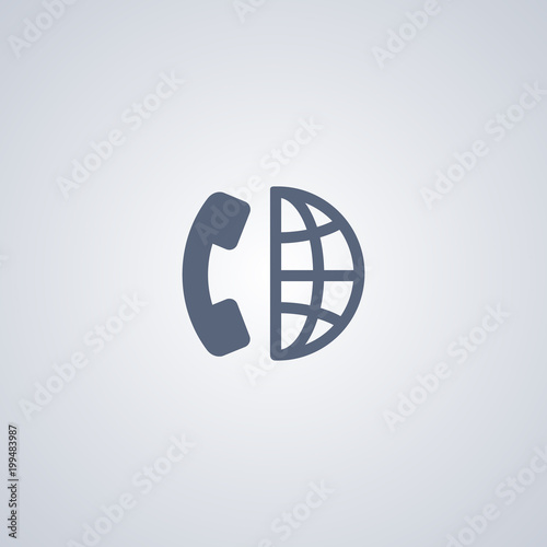 Long distance call icon