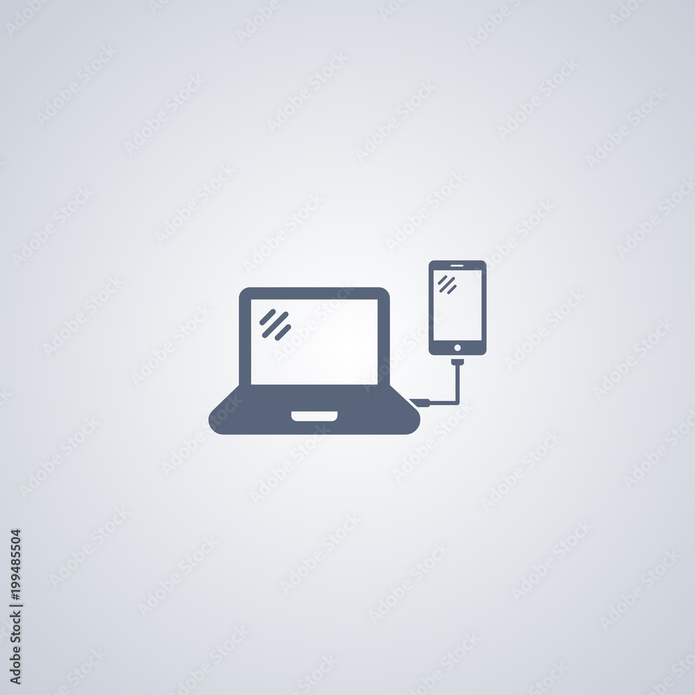Secure connection phone icon Secure connection phone icon