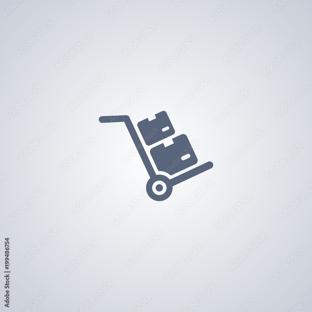 Loading icon, Delivery icon Loading icon, Delivery icon
