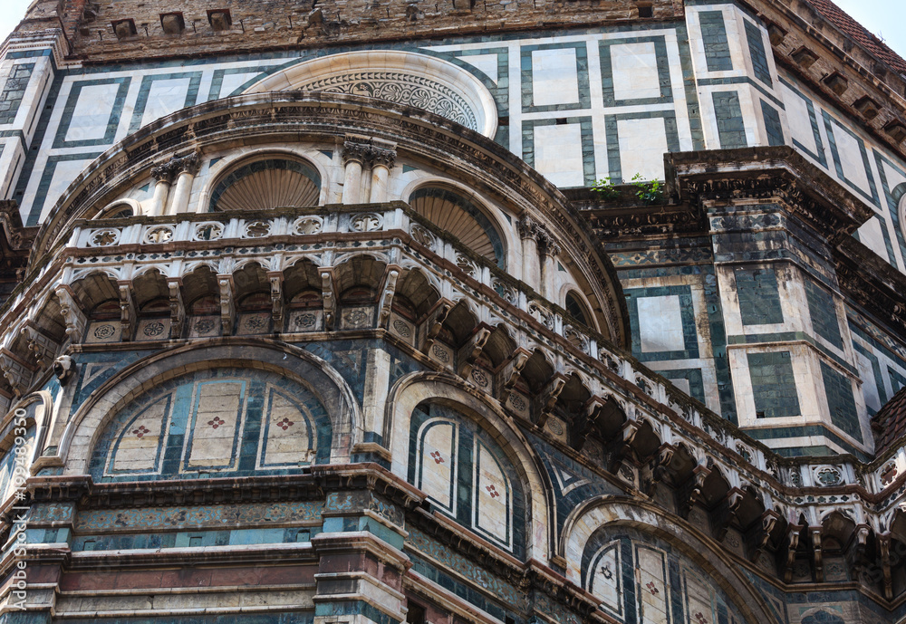 Florence Cathedral details, Tuscany, Italy Florence Cathedral details, Tuscany, Italy