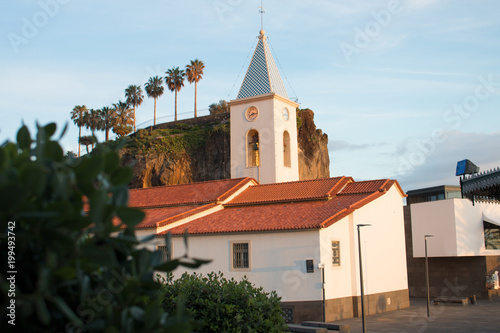 Igreja de São Sebastião Câmara de Lobos Madeira island Portugal photo