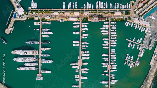Casa de Campo. Big port for yacht parking. Horizontal
