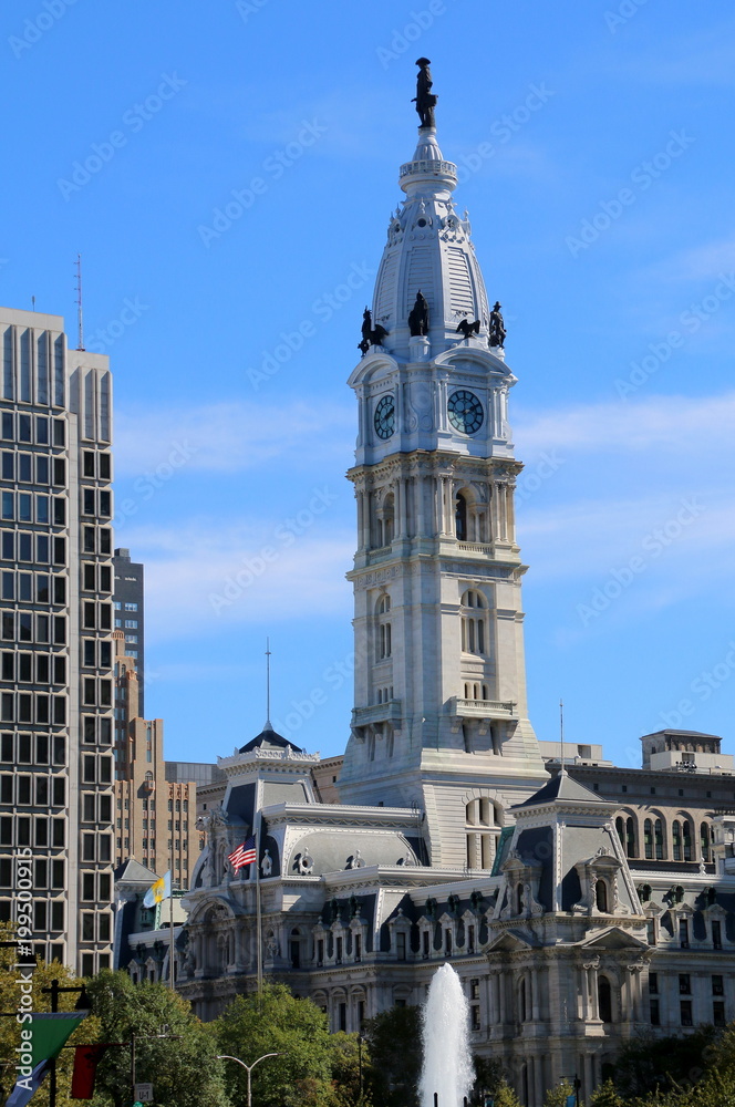 City Hall in Philadelphia.