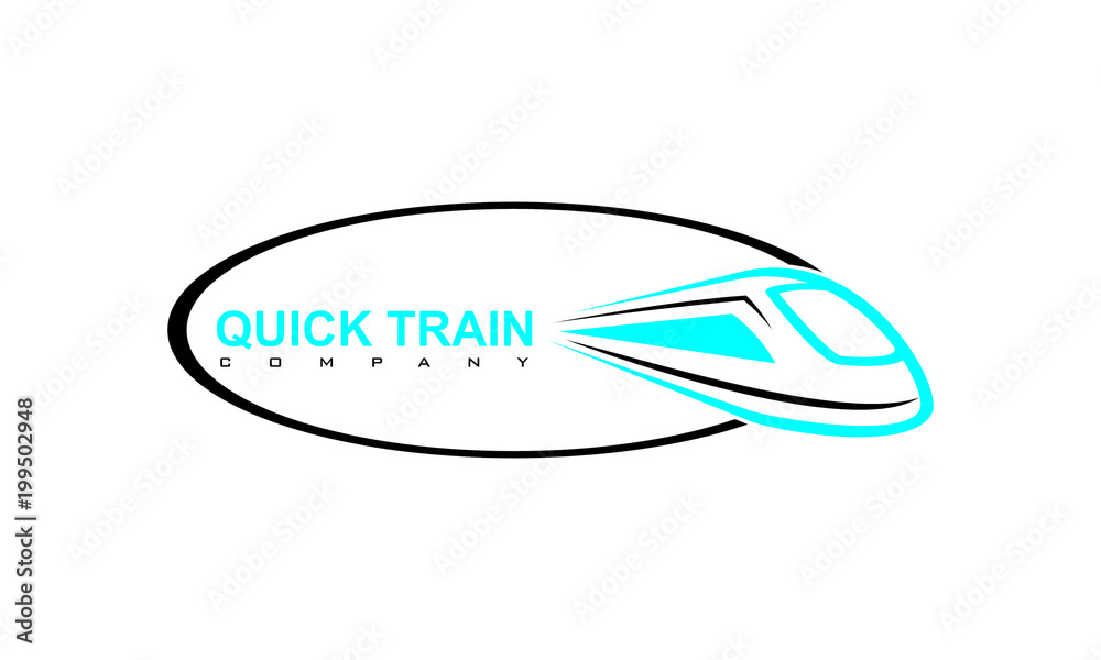Quick train logo