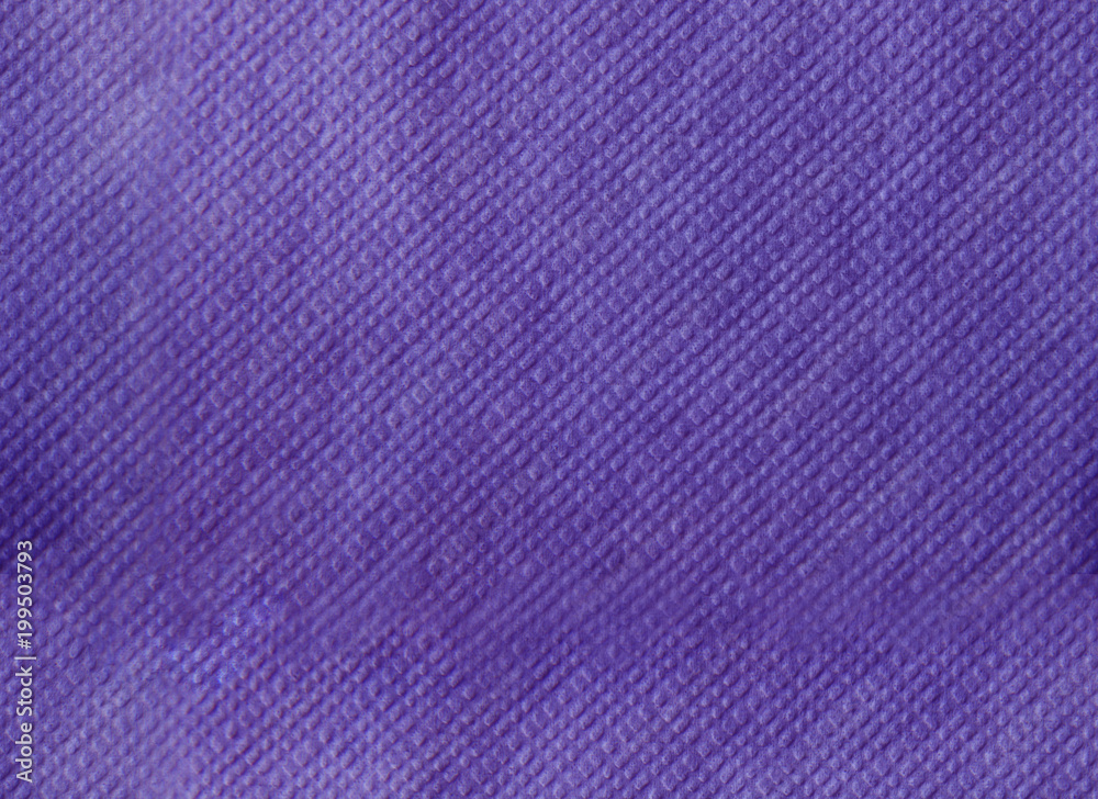 Fototapeta premium Paper napkin embossing seamless texture. ultra violet color background