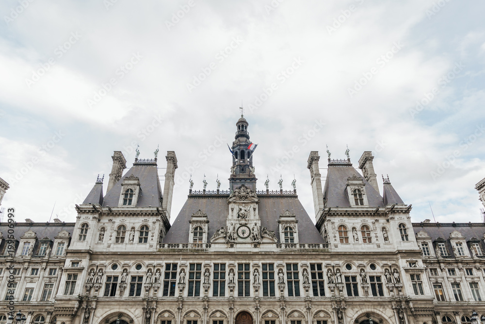 Town hall in Paris, France