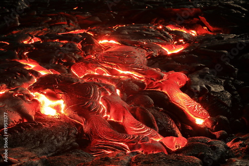 Lava Flow at Kilauea