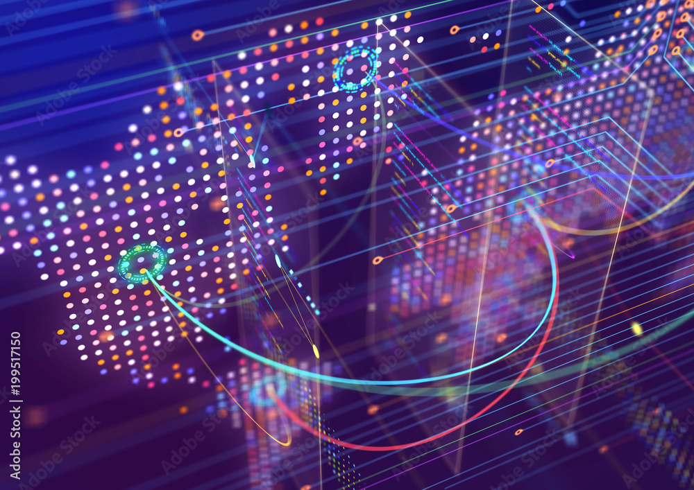 Obraz premium World map infographics.