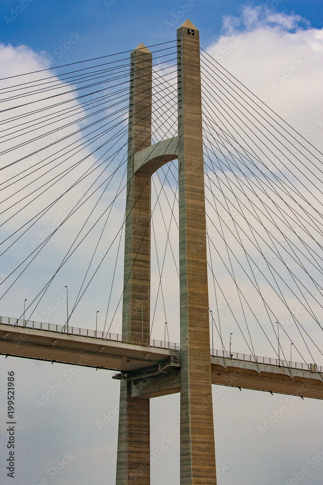 Obraz premium スエズ運河橋