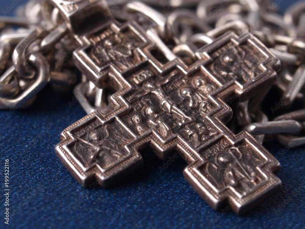 Old silver cross Old silver cross