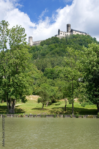 gothic medieval castle Bezdez from 1264, Liberec region, North Bohemia, Czech republic