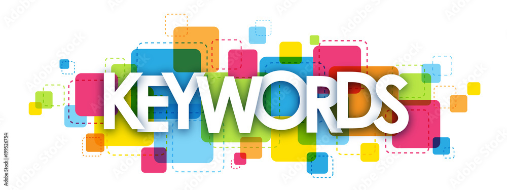 KEYWORDS Vector Letters Icon KEYWORDS Vector Letters Icon