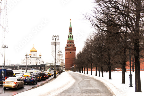 Red Square, winter. Moscow, Russia.