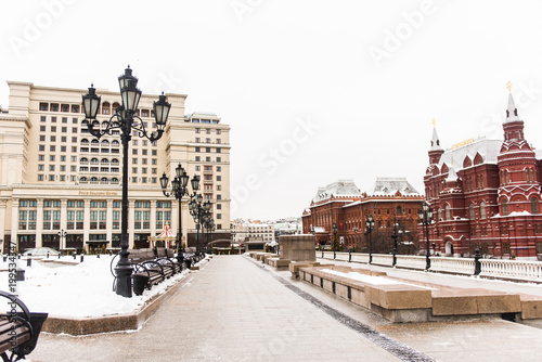 Red Square, winter. Moscow, Russia.