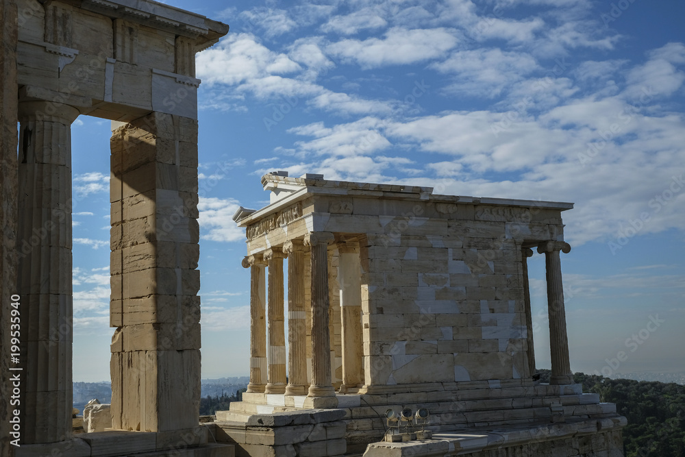 The Acropolis in Athens, Greece